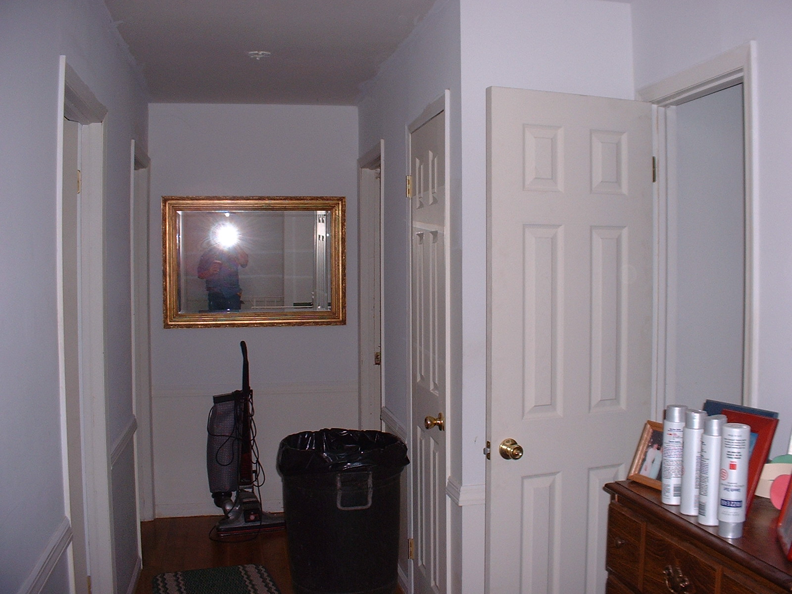 We replaced all the interior doors, hardware, and trim.
